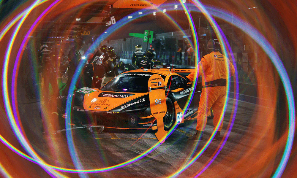 RDA sponsors the McLaren 720S GT3 Evos racing in the FIA WEC
