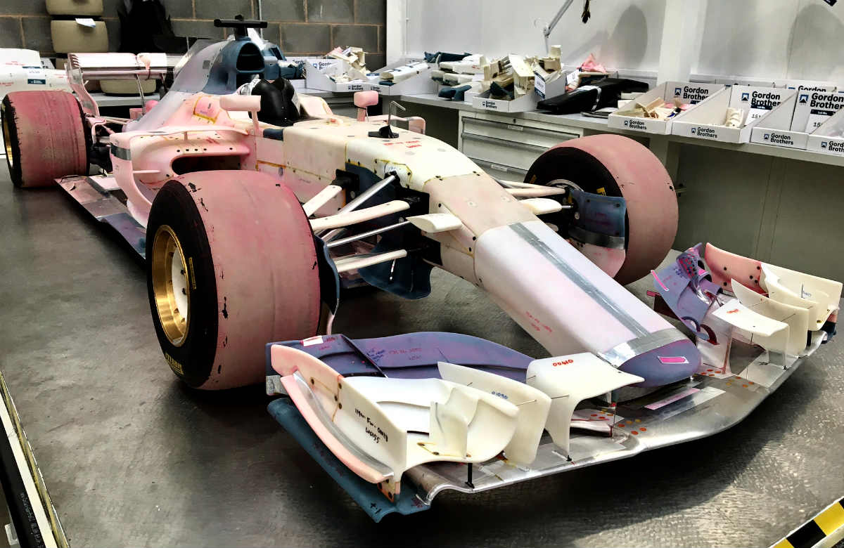 F1 2021 Manor MRT06 wind tunnel model F1 2021 Manor MRT06 wind tunnel model