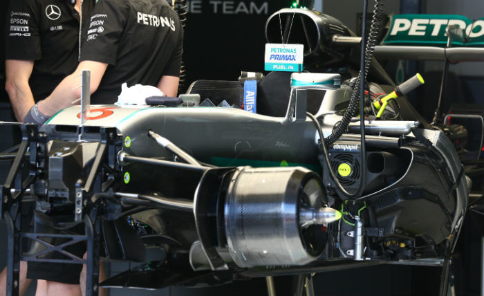 Mercedes W07 Hybrid