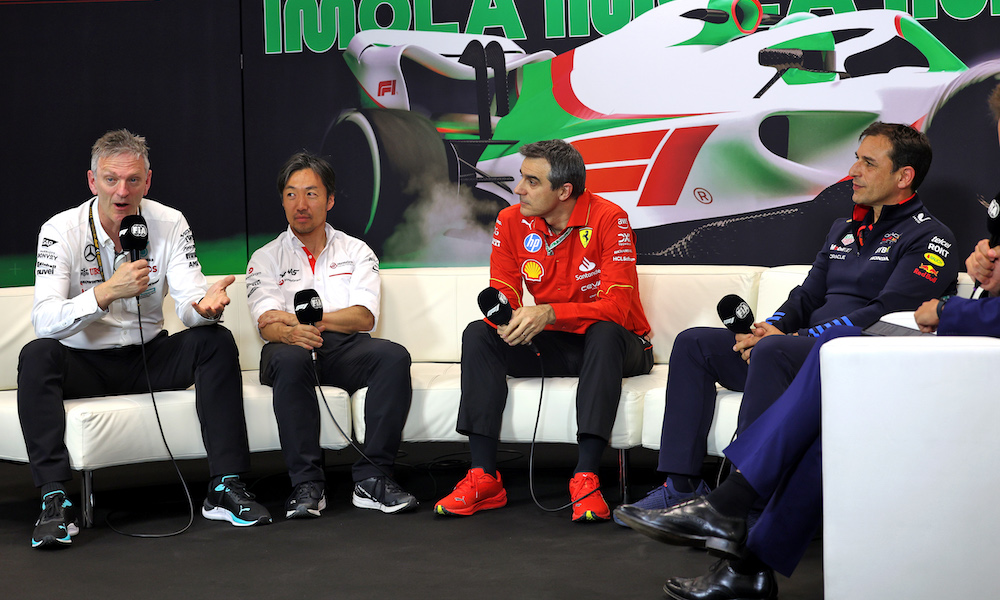 Motor Racing - Formula One World Championship - Emilia Romagna Grand Prix - Practice Day - Imola, Italy